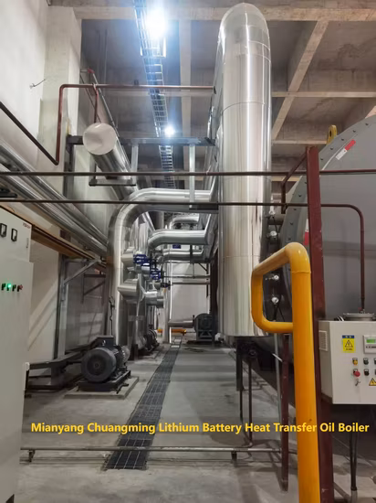 Горизонтальный термомасляный котел с органическим теплообменом из Китая