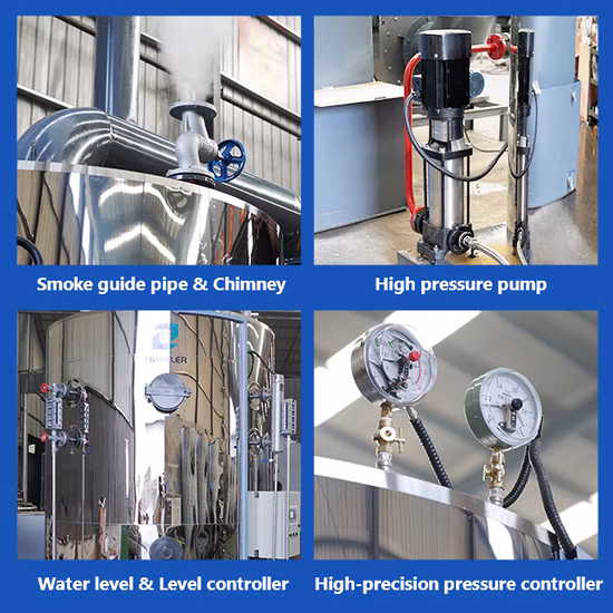 Epcb Известный бренд Уголь Древесные гранулы Паровой котел биомассы для текстильных фабрик