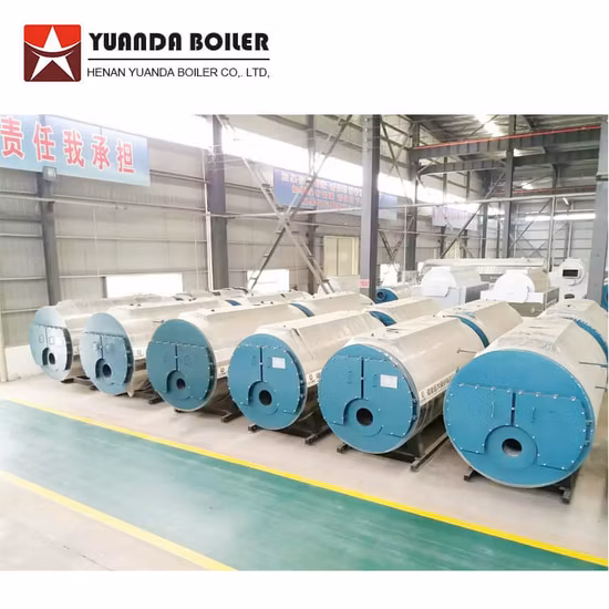 Промышленный паровой котел на мазуте и газе для прачечной