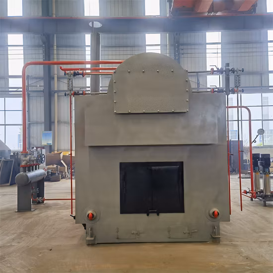 Горизонтально установленная угольная печь для горячего масла