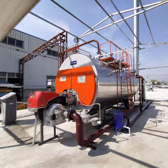 Промышленный водогрейный котел на топливном газе с пожарной трубкой для отелей